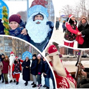 Рождественский Арбат в Ачинске: мастер-классы, зимние игры и праздничные угощения