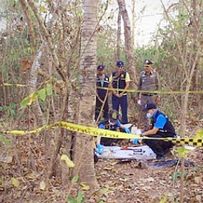 Женщина нашла в лесу скелет и признала в нем сына