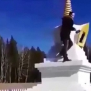 Задержана женщина, которая разгромила буддийскую ступу под Красноярском