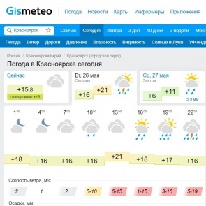 На Красноярск надвигаются гроза, ливень и сильный ветер