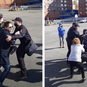 Полиция разогнала родителей, выступавших против дистанционного обучения