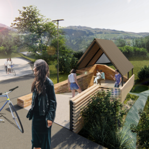 Вход на «Столбы» благоустроят за 27,5 миллиона рублей: смотрим дизайн-проект