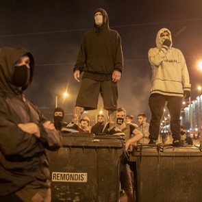 Силовики покинули Минск